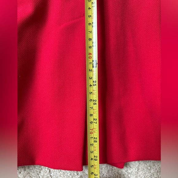 I.N.C international concepts Sz M red blazer /  button EUC - Picture 12 of 16